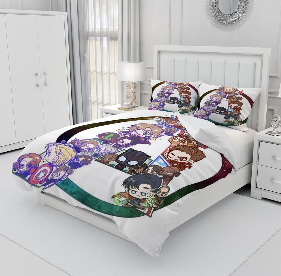 Marvel Bedding Set, Bedroom Decoration, Creative Gifts