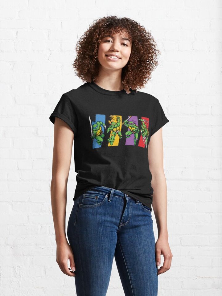 TMNT Character Select Classic T-Shirt