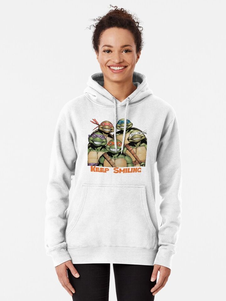 Teenage Mutant Ninja Turtles Keep Smiling Pullover Hoodie
