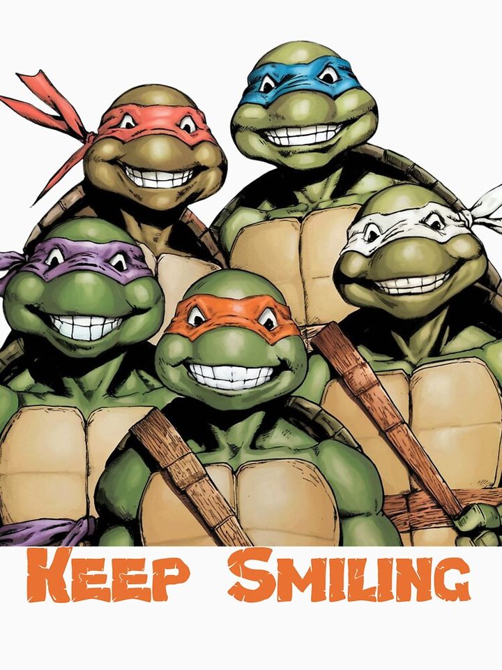 Teenage Mutant Ninja Turtles Keep Smiling Pullover Hoodie