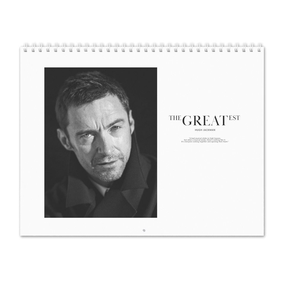 Hugh Jackman Vol.2 - 2024 Wall Calendar