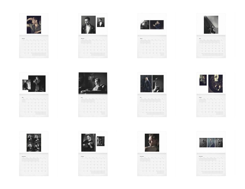 Tom Hiddleston Vol.1 - 2024 Wall Calendar