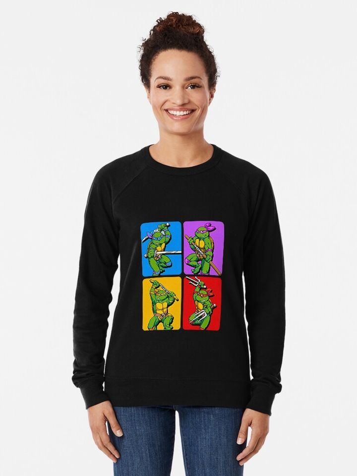 Ninja Turtles T-Shirt Lightweight Sweatshirt