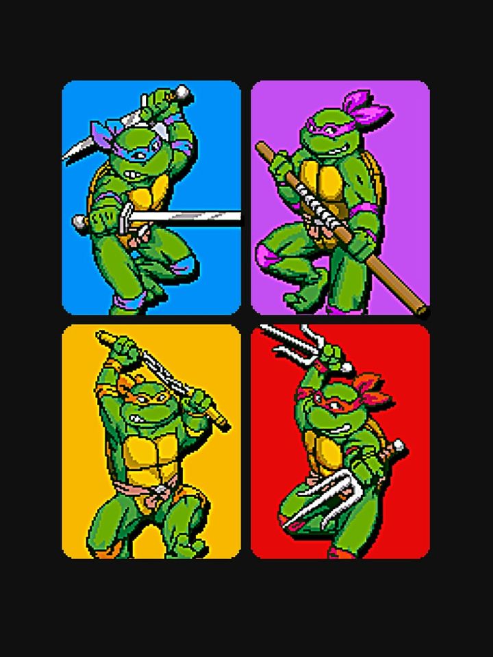 Ninja Turtles T-Shirt Lightweight Sweatshirt