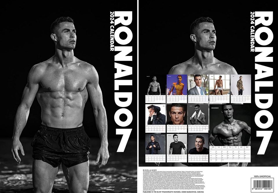 CR7 C Ronaldo Calendar 2024