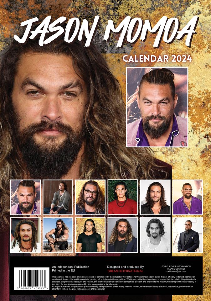 Jason Momoa Calendar 2024
