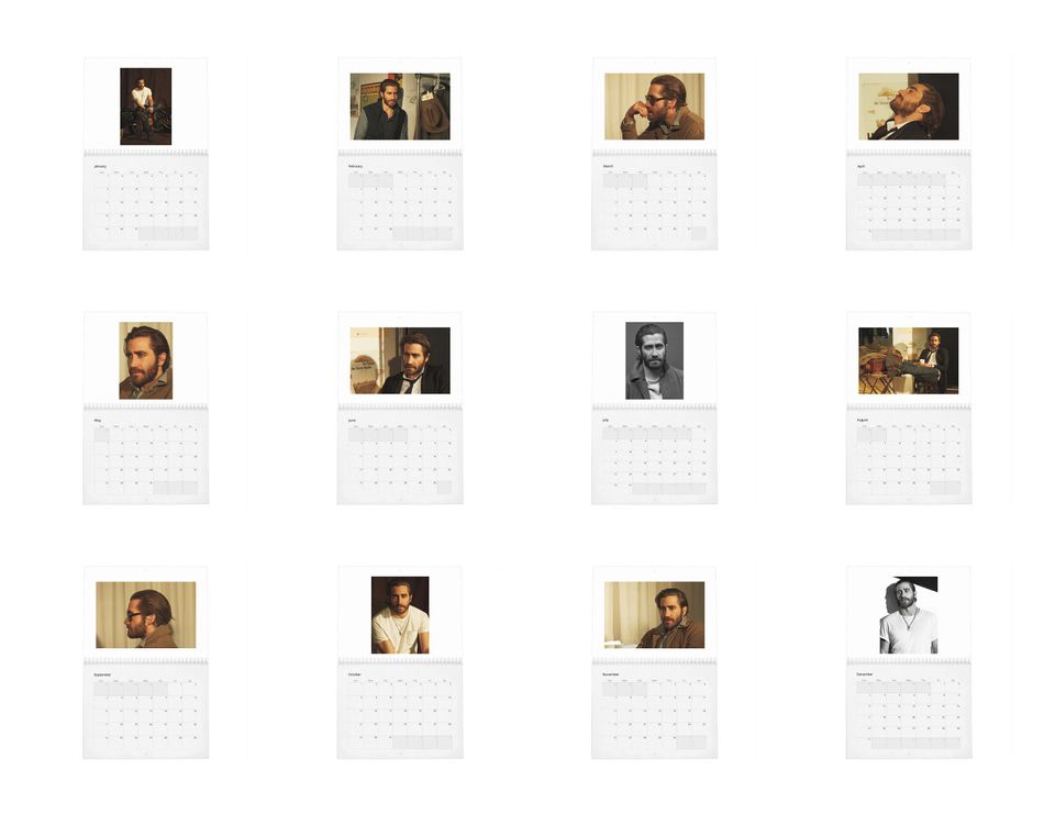 Jake Gyllenhaal Vol.2 - 2024 Wall Calendar