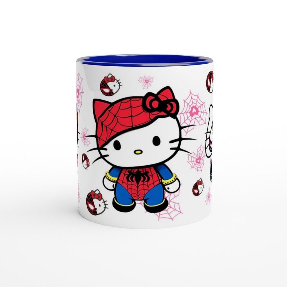 Valentine's Day Spider Gwen kitty, Spider Hello Kitty Coffee Mug