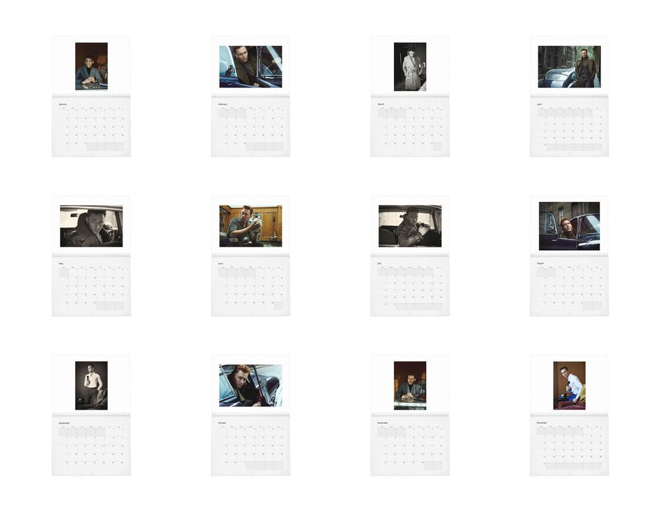 Tom Hiddleston Vol.2 - 2024 Wall Calendar
