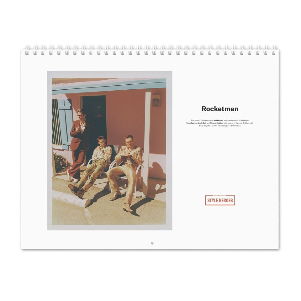 Cast of Rocketman - Rocketmen - 2024 Wall Calendar