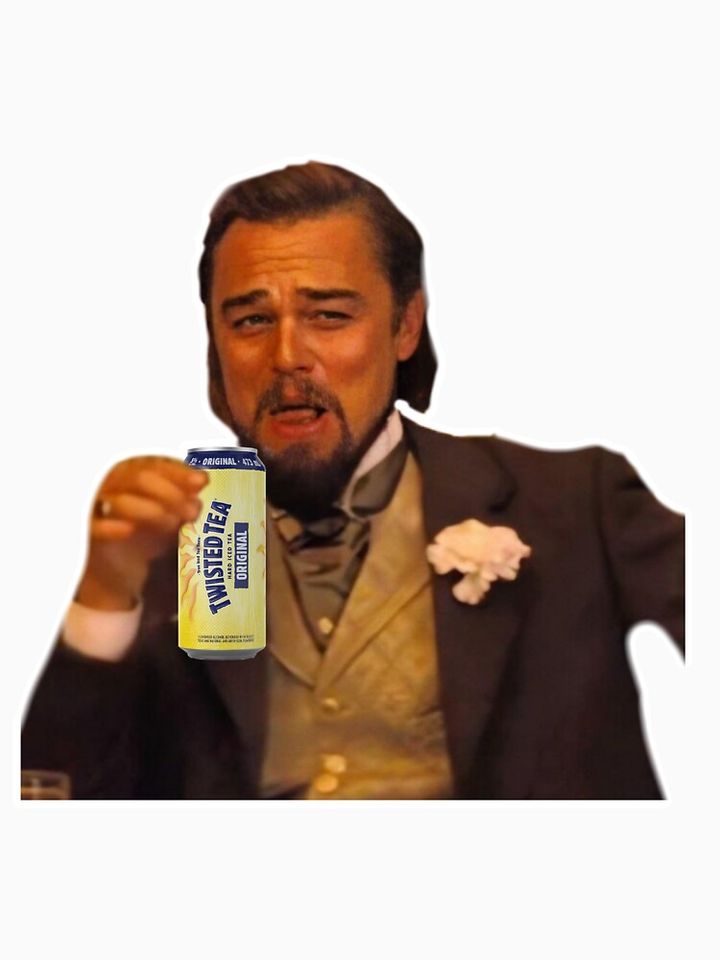 Twisted tea meme Leonardo DiCaprio Pullover Hoodie