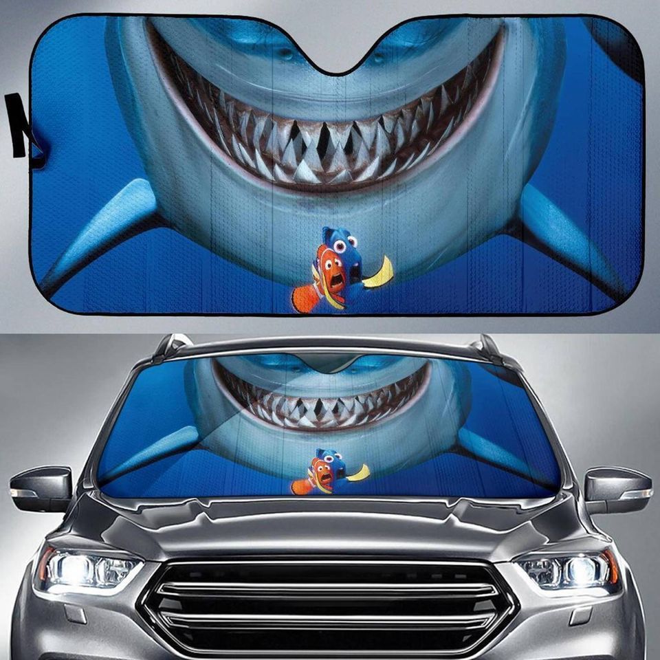 Finding Nemo Funny Auto Sunshade | Nemo And Dory Auto Windshield | Disneyland Finding Dory Auto Windshield