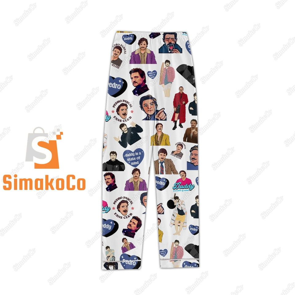Pedro Pascal Pajamas Set, Pedro Pascal Shirt, Pedro Pascal Movie Pajamas