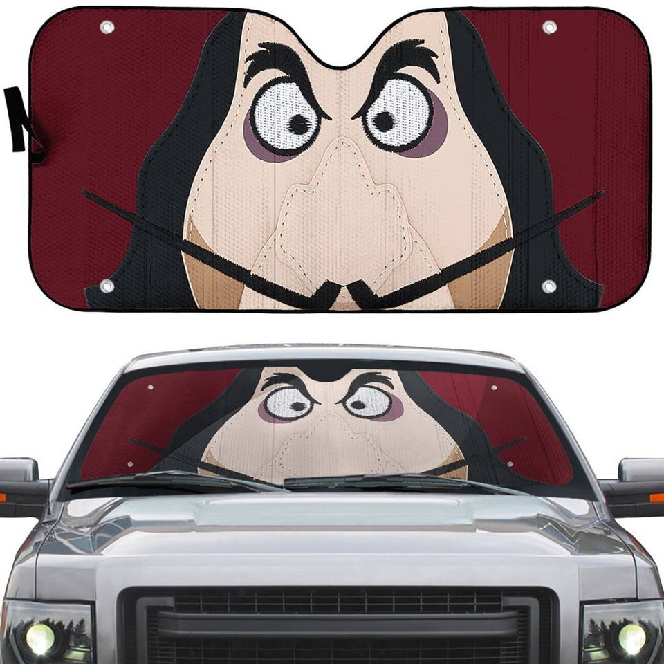 Captain Hook Car Sun Shade | Peter Pan Car Sun Shade