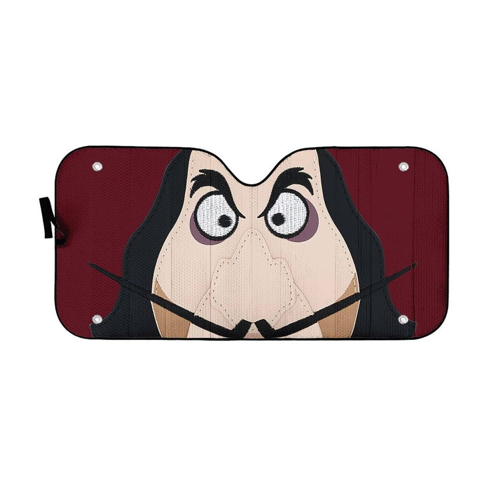 Captain Hook Car Sun Shade | Peter Pan Car Sun Shade