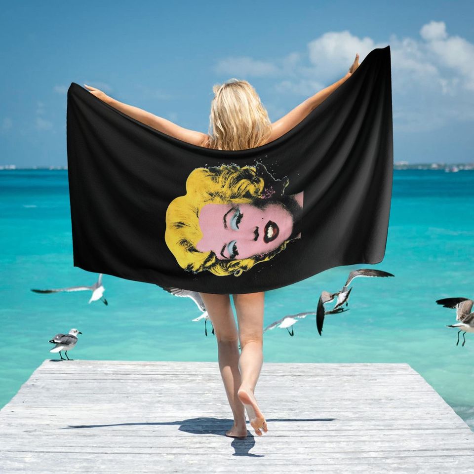 Marilyn Monroe Beach Towel, Marilyn Monroe Merch