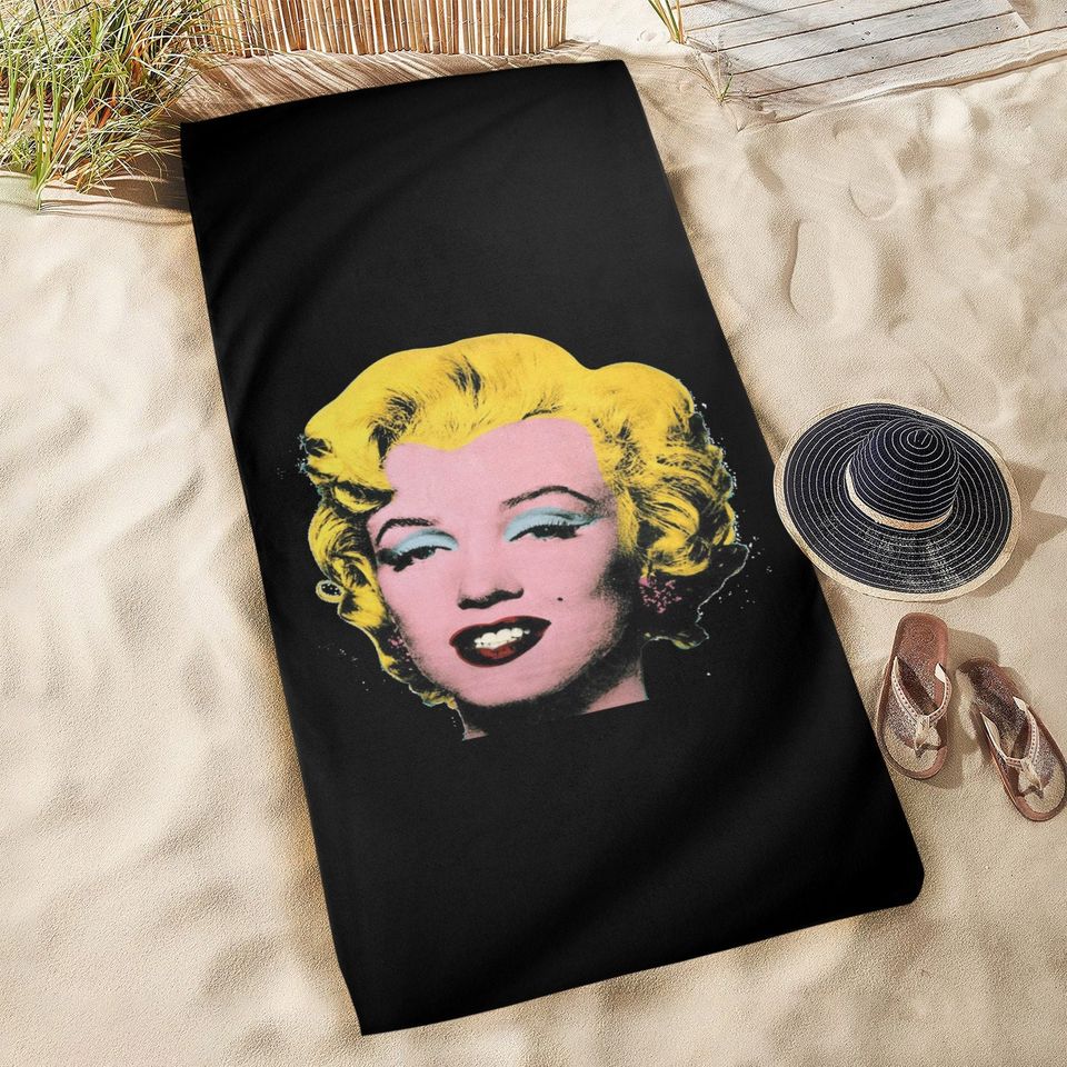 Marilyn Monroe Beach Towel, Marilyn Monroe Merch
