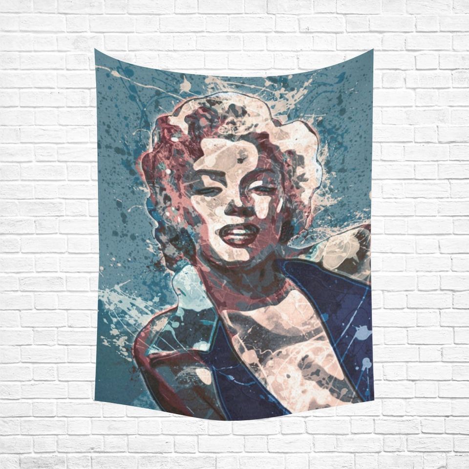 Marilyn Monroe Wall Tapestry, Tapestry Wall Decor, Marilyn Monroe