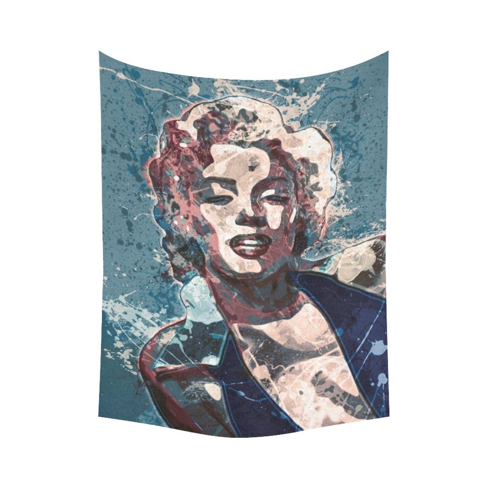 Marilyn Monroe Wall Tapestry, Tapestry Wall Decor, Marilyn Monroe