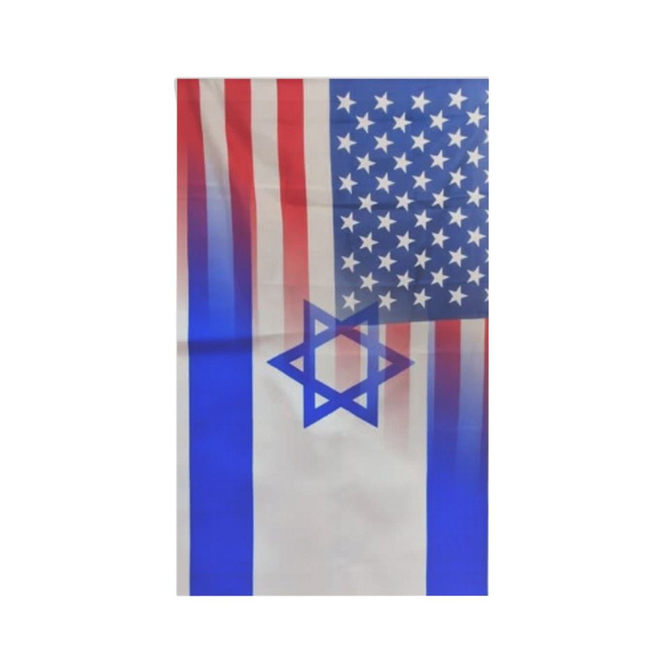 Israel American Flag, House Banner