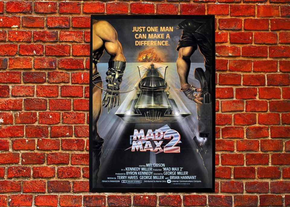 Mad Max 2 The Road Warrior (1981) Minimal Movie Poster