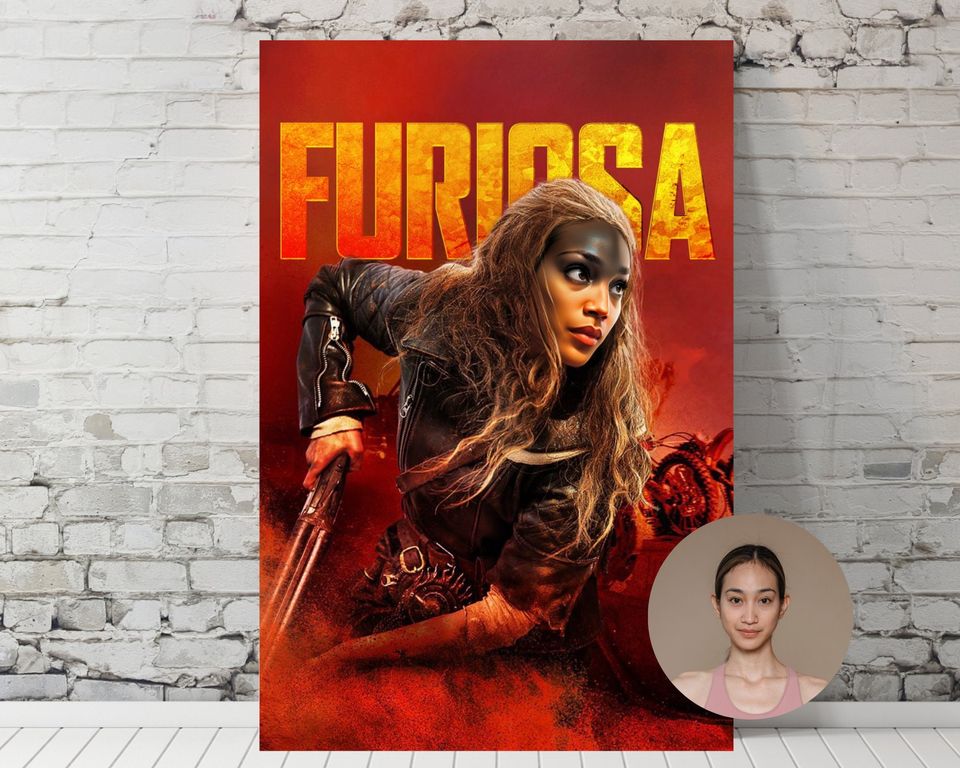 Furiosa Mad Max Poster - Action Film Gift, Gift for her