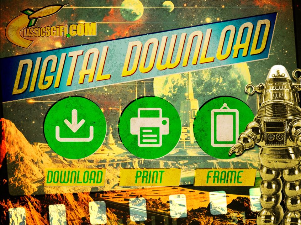 Road Warrior Mad Max with Cattle Dog Poster