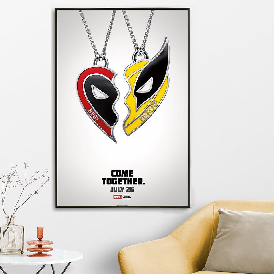 Deadpool & Wolverine Poster Movie Poster Minimalist