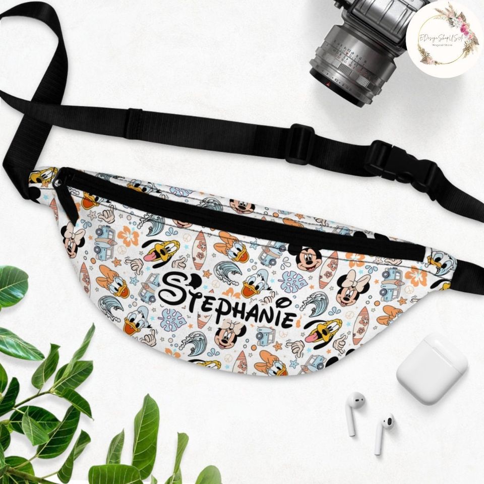 Personalized Mickey and Friends Disney Summer Fanny Pack