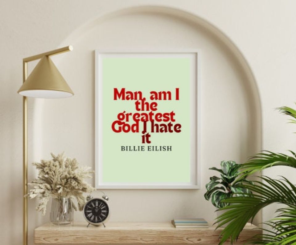 BILLIE EILISH Hit Me Hard And Soft Fan Art