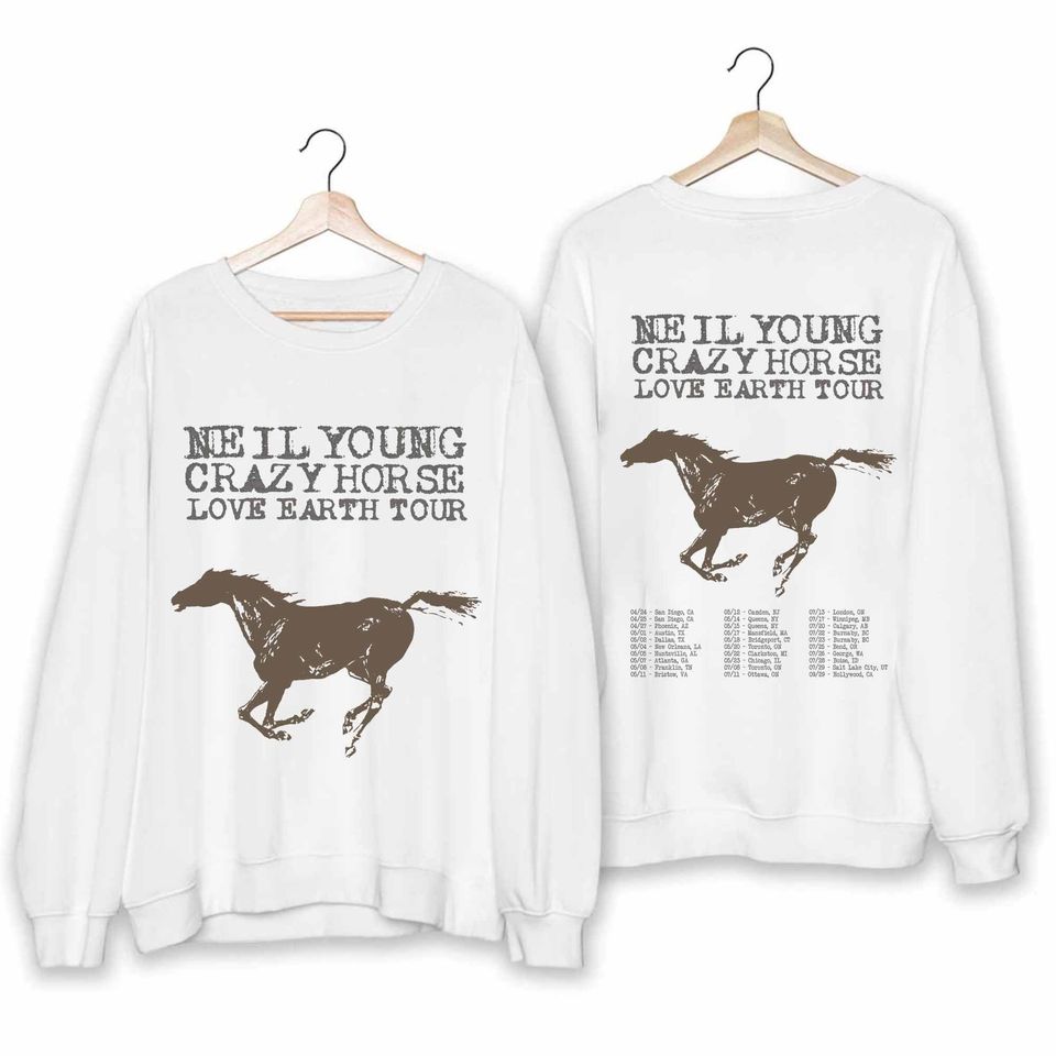 Neil Young and Crazy Horse 2024 Tour Sweatshirt