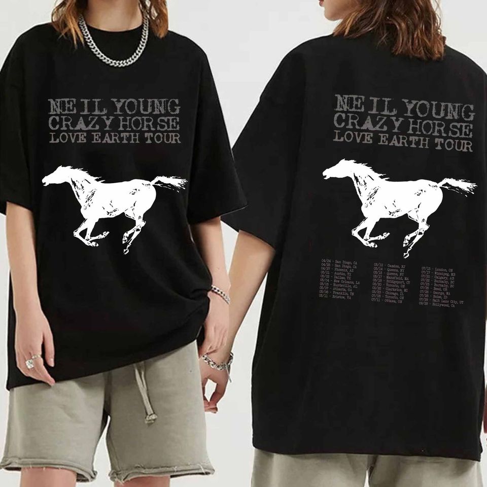 Neil Young and Crazy Horse 2024 Tour Sweatshirt