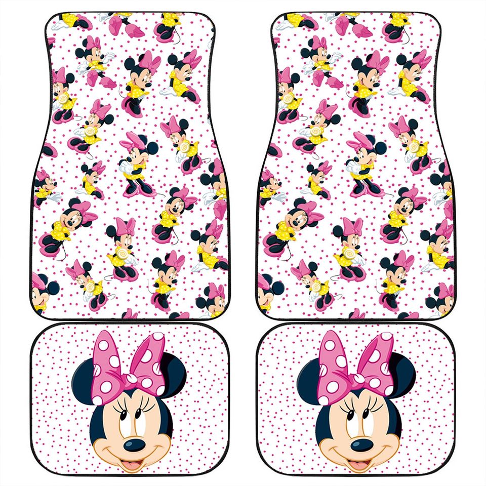 Minnie Mouse Car Mats | Minnie Floor Mats