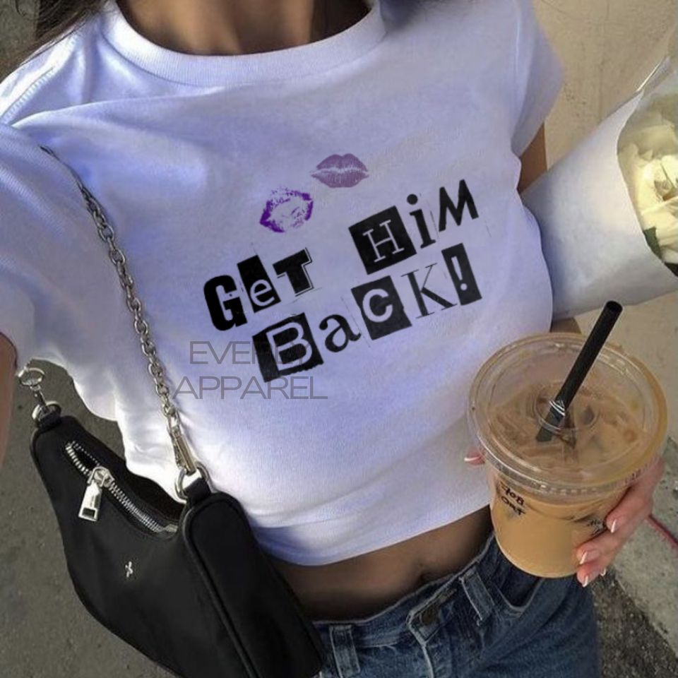 Get Him Back Baby Tee Olivia Rodrigo Crop Top