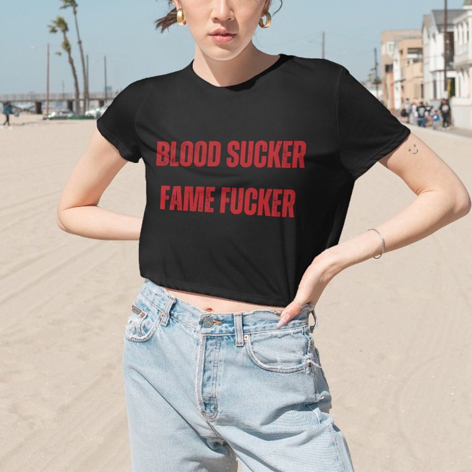 Olivia Rodrigo Vampire Crop Top Olivia Rodrigo Shirt