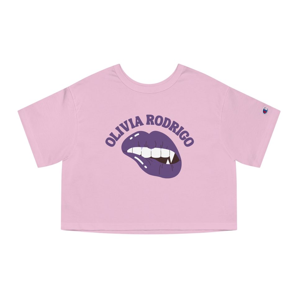 Vampire Inspired Concert Crop Top Tshirt Olivia Rodrigo