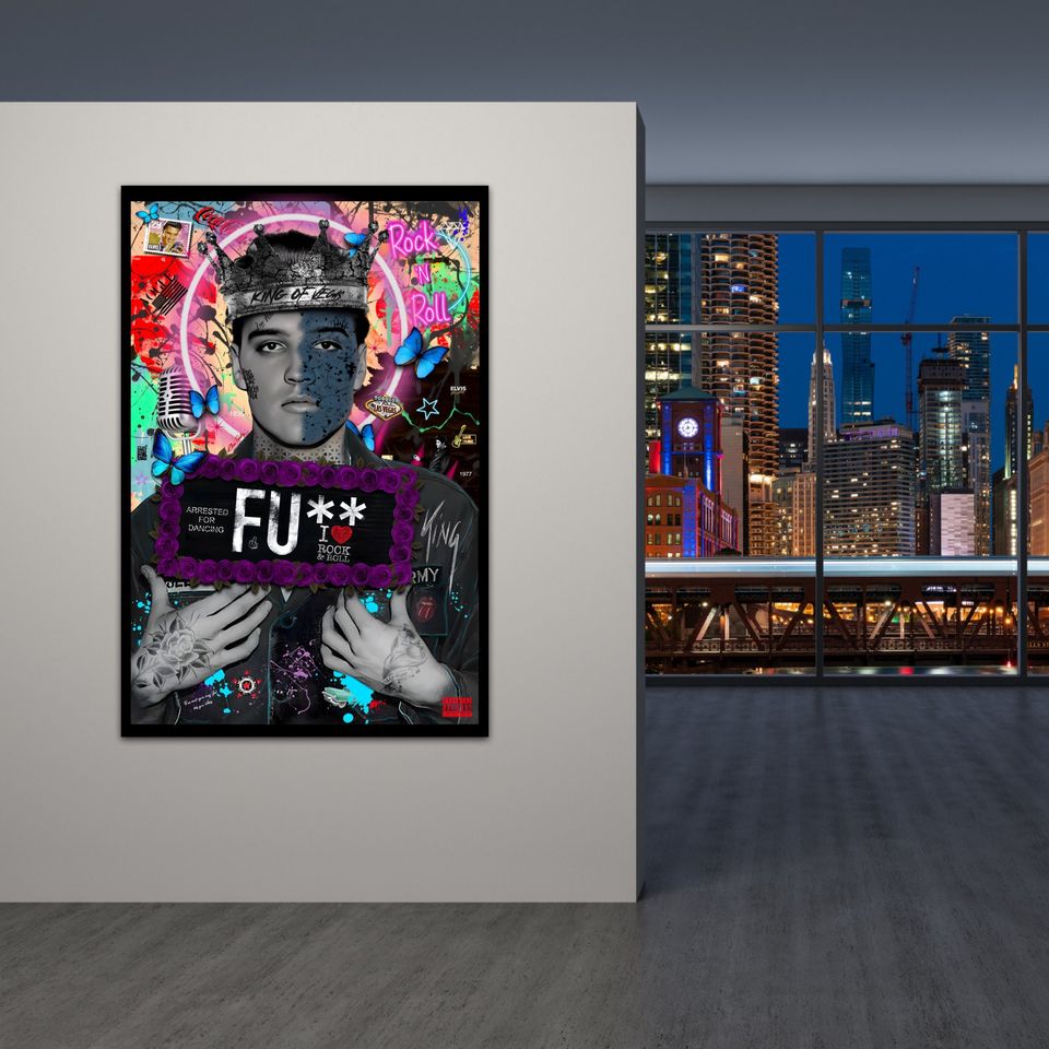 ELVIS PRESLEY ART | Elvis Movie Art | Unique Wall Hangings