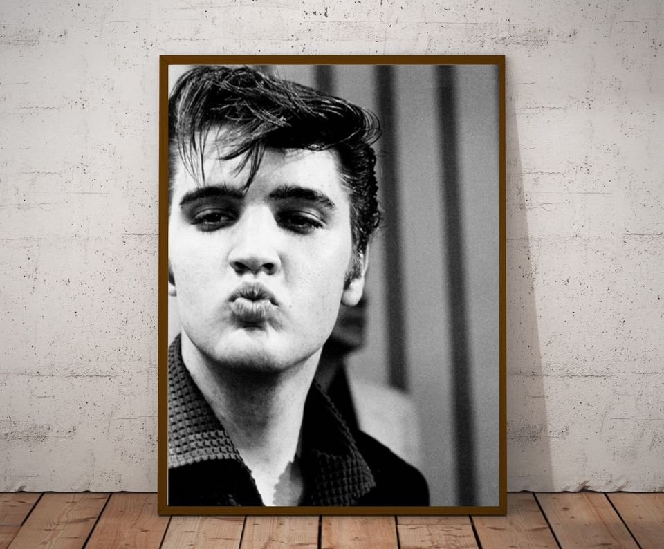 Elvis Presley vintage photograph - retro wall art
