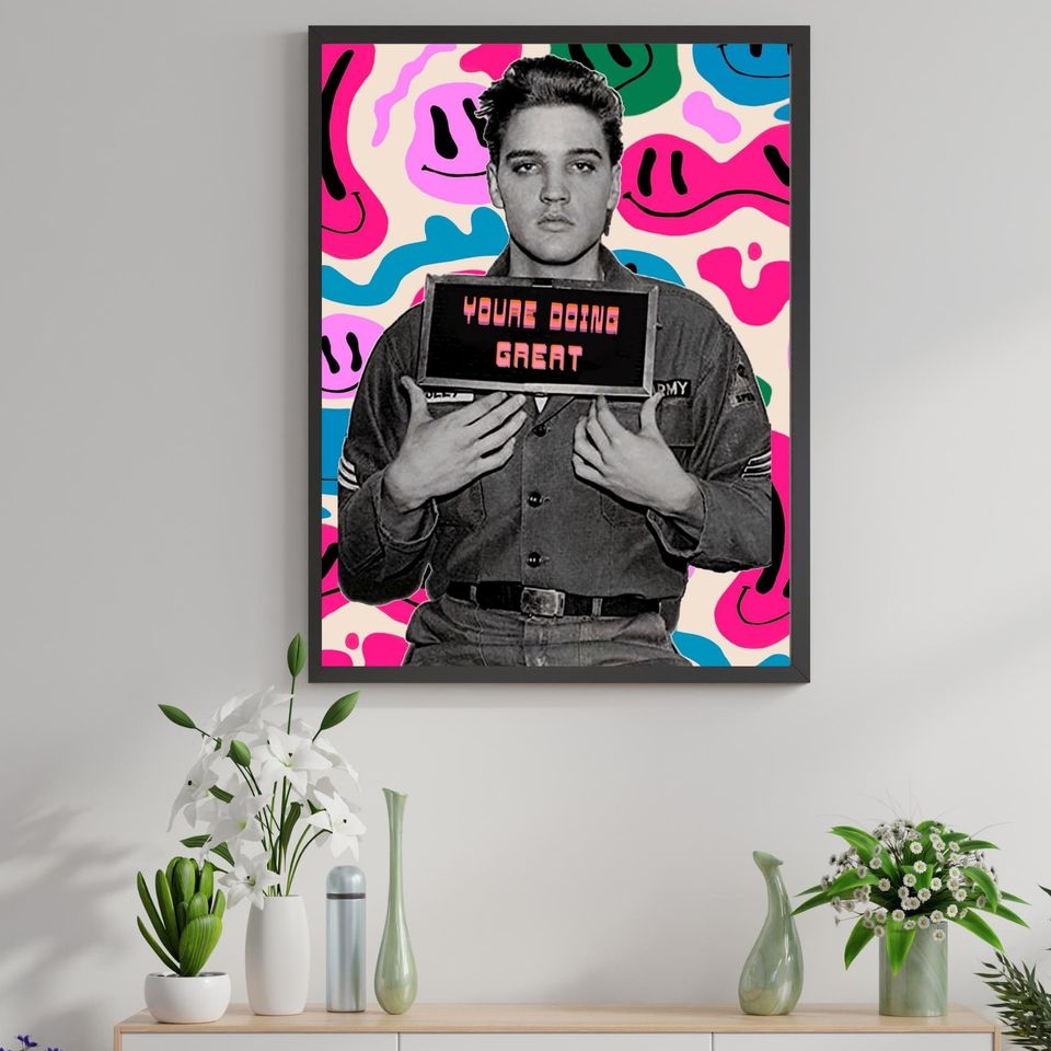 Elvis Poster, Elvis Print, Elvis Presley poster