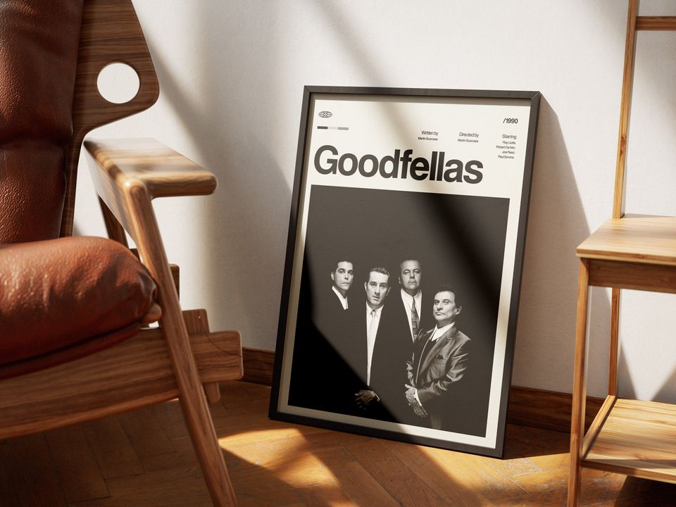 Goodfellas Movie Poster, Goodfellas Wall Decor