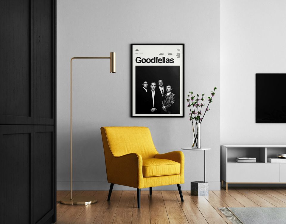 Goodfellas Movie Poster, Goodfellas Wall Decor