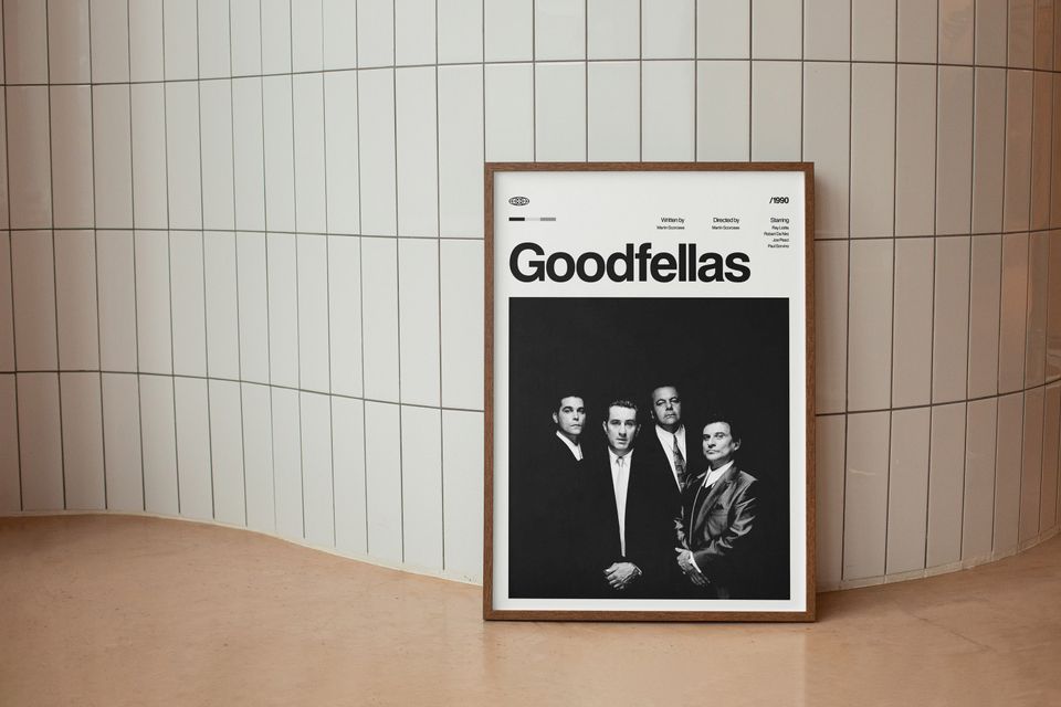 Goodfellas Movie Poster, Goodfellas Wall Decor