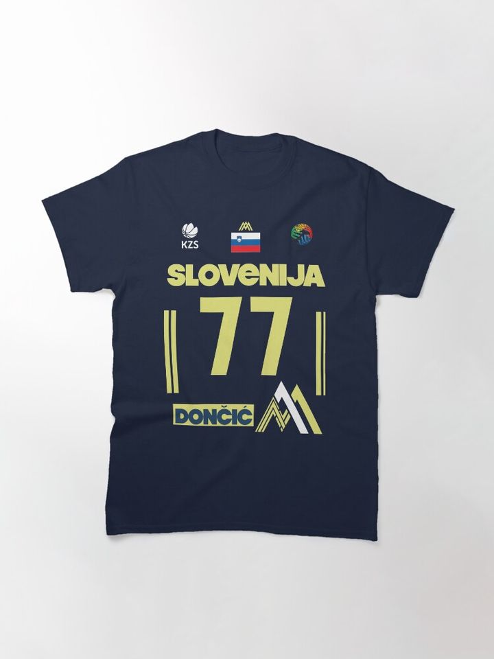 Luka Doncic Slovenija Fan Design Classic T-Shirt