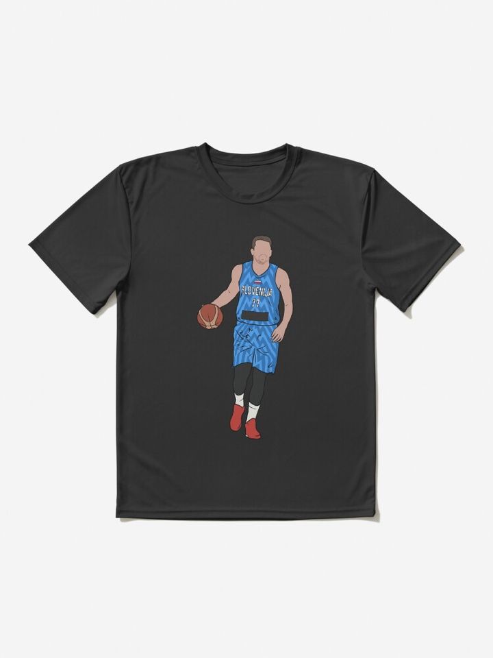 Luka Doncic Slovenia Active T-Shirt