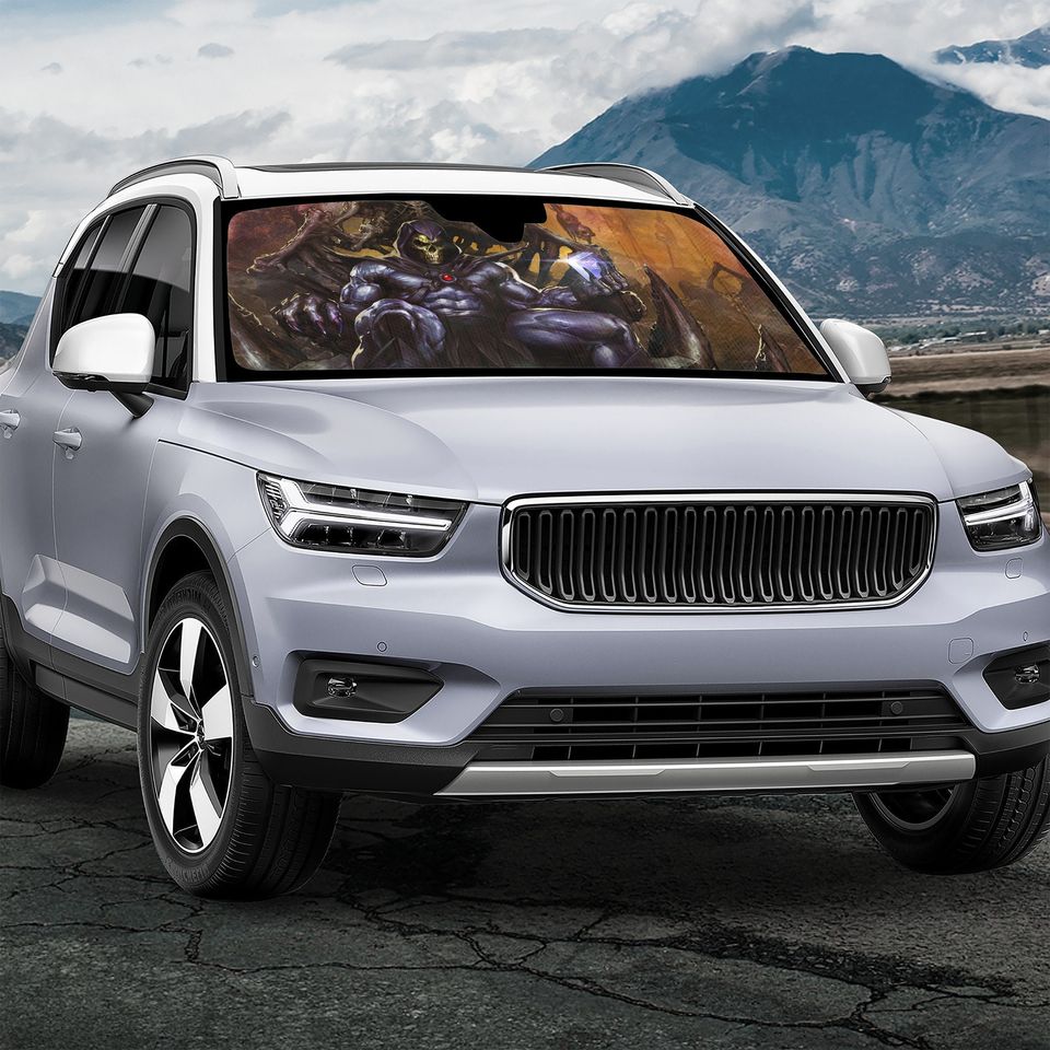 Skeletor Sun Shade | Windshield Shade