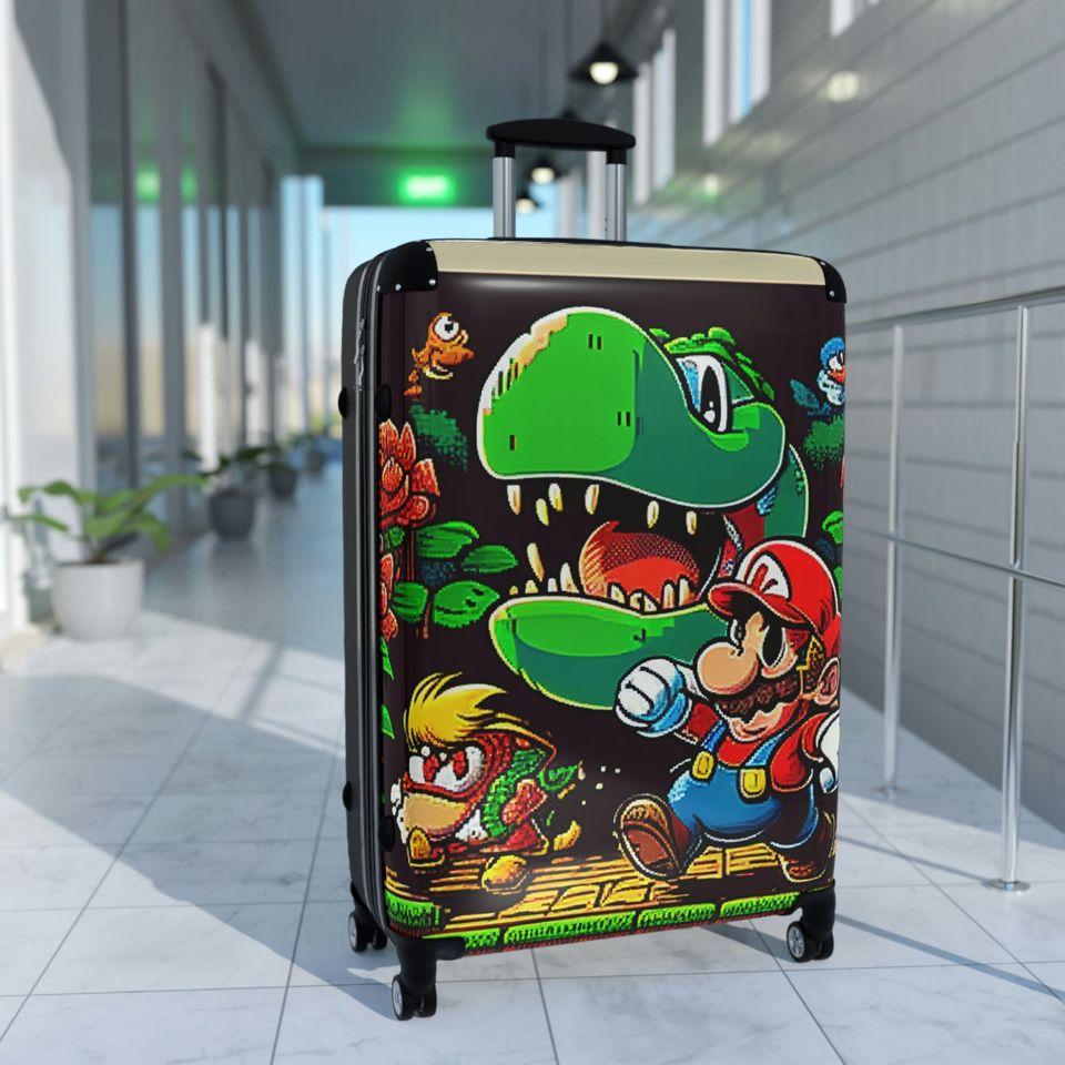 Super Mario Bros Game Console Suitcase