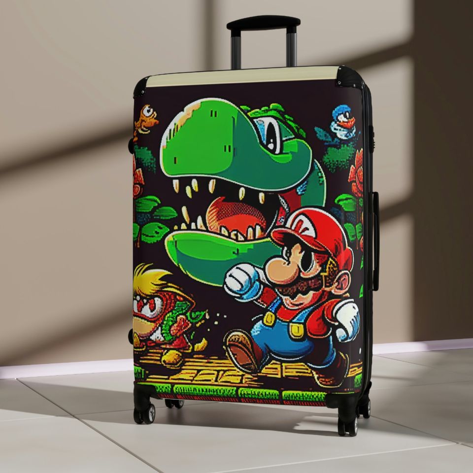 Super Mario Bros Game Console Suitcase