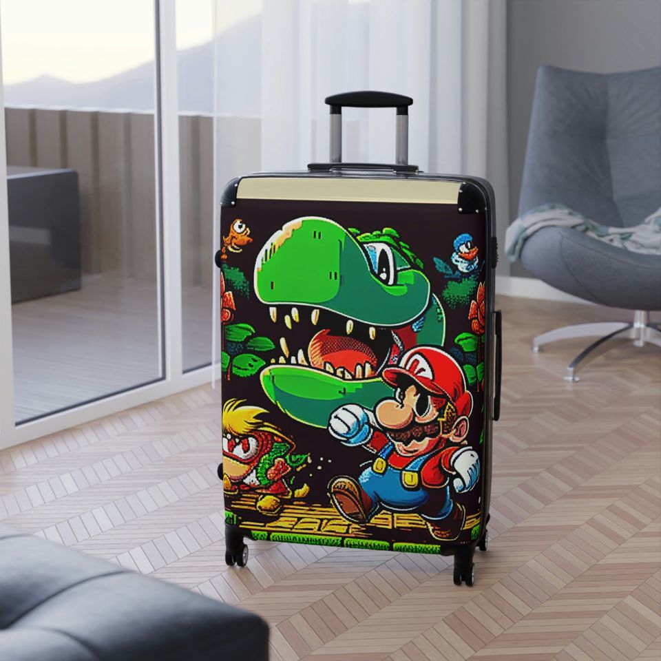 Super Mario Bros Game Console Suitcase