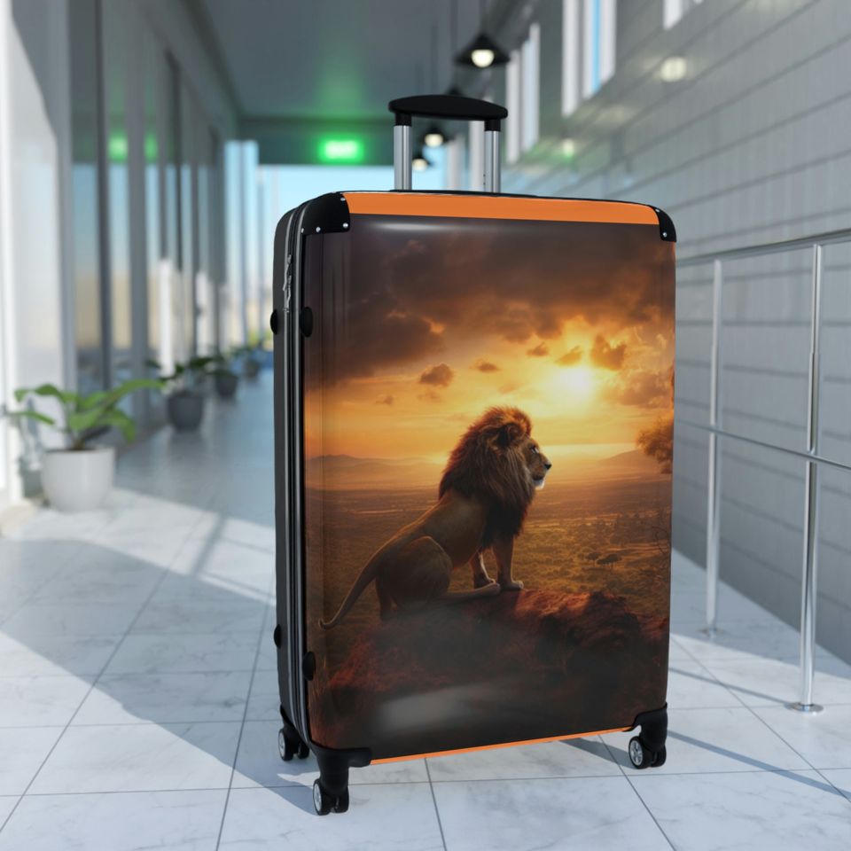 Lion Suitcase