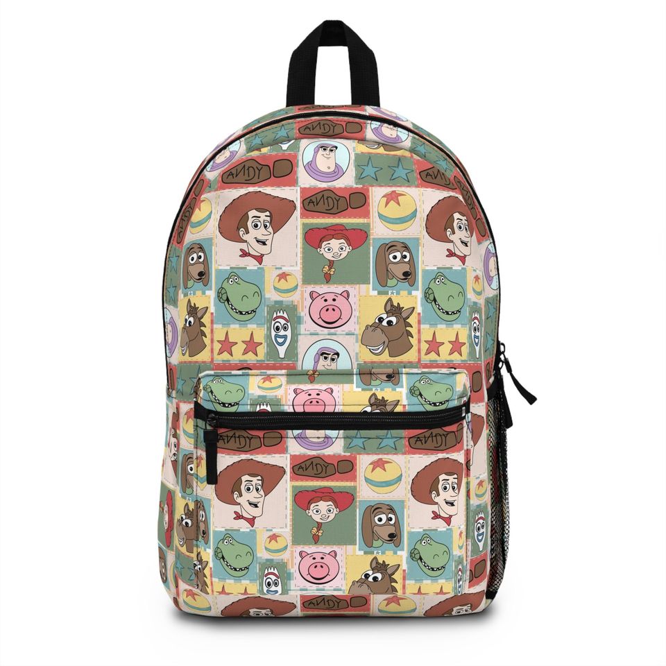 Toy Story Patchwork Backpack, Woody and Friends Backpack